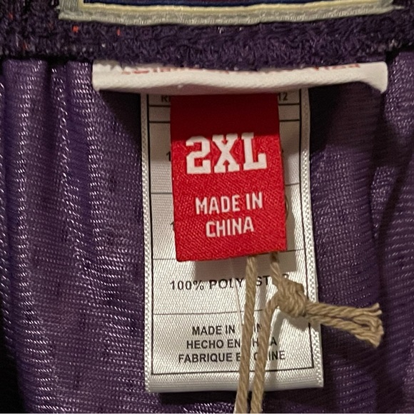 Mitchell & Ness Phoenix Suns Swingman Shorts NBA Orange Purple Black Mens M-XXL - Picture 16 of 16